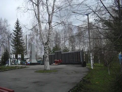 Обелиск воинам-салаирцам, погибшим в годы Великой Отечественной войны