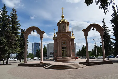 Часовня в честь иконы Божией Матери "Всех Скорбящих Радость" - памятник погибшим шахтерам Кузбасса