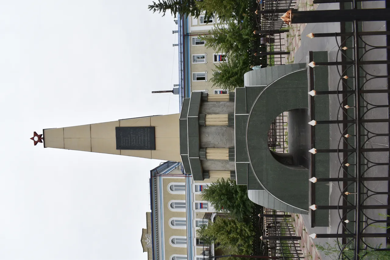 Памятник на братской могиле погибших в годы Гражданской войны